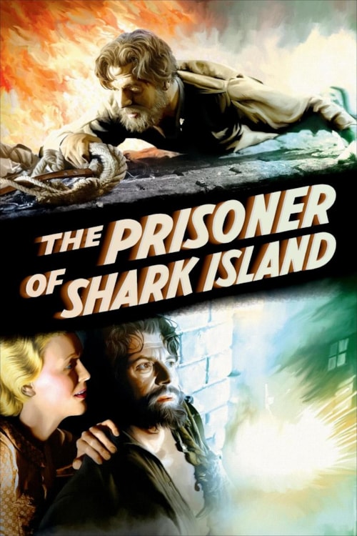 The Prisoner of Shark Island poster