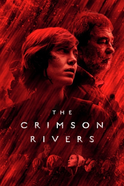 Los ríos de color púrpura poster