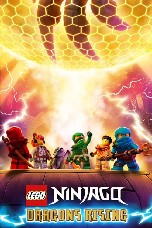 LEGO Ninjago: El ascenso de los dragones poster