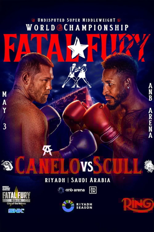 Canelo Alvarez vs. William Scull poster