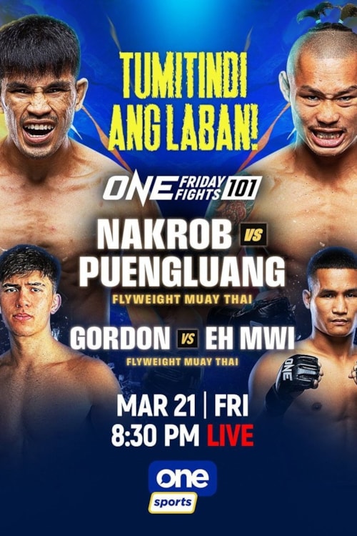 ONE Friday Fights 101: Nakrob vs. Puengluang