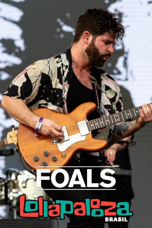 Foals - Lollapalooza Brazil 2019 poster