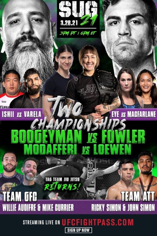 Submission Underground 21 poster