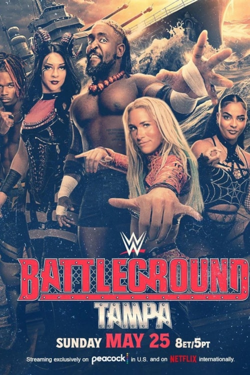 WWE NXT Battleground 2025 poster