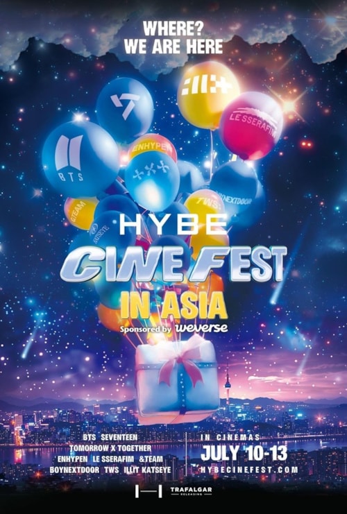 HYBE Cine Fest in Asia poster