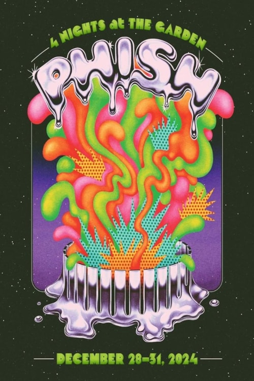 Phish 2024-12-31 Madison Square Garden, New York, NY poster