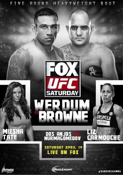 UFC on Fox 11: Werdum vs. Browne