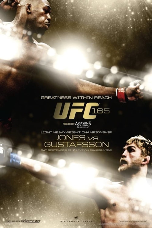 UFC 165: Jones vs. Gustafsson poster