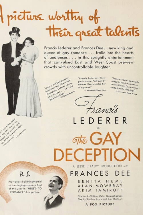 The Gay Deception poster