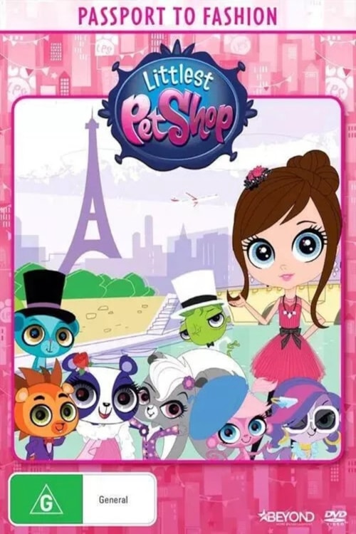 Littlest Pet Shop DVD Passport to Fashion poster