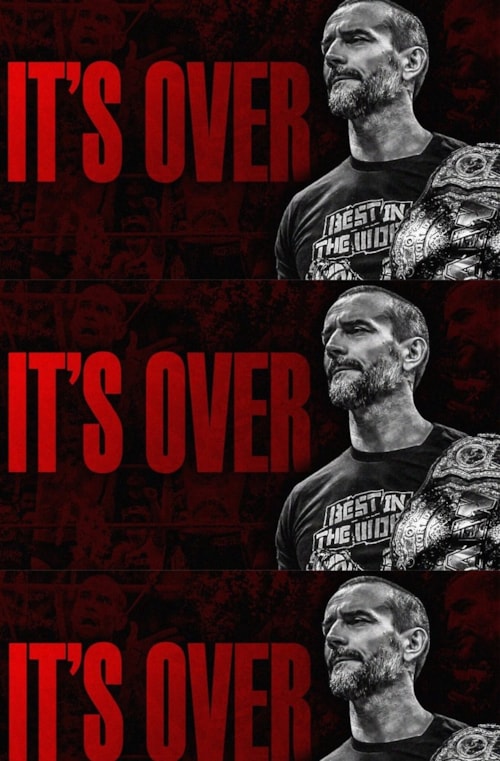CM Punk in AEW: The End