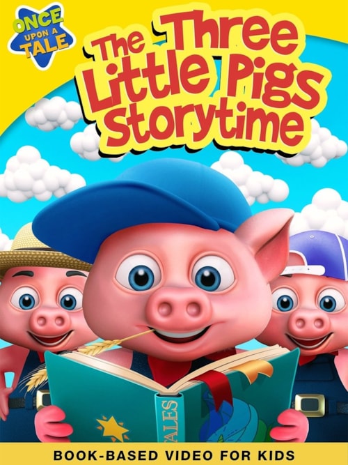Three Little Pigs Storytime poster