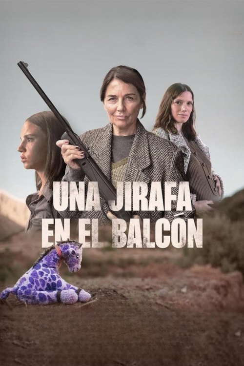 A Giraffe on the Balcony poster